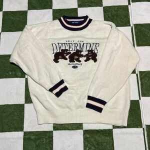 Aelfric Eden “Determine Accountancy” 3 Bears Knit Sweater